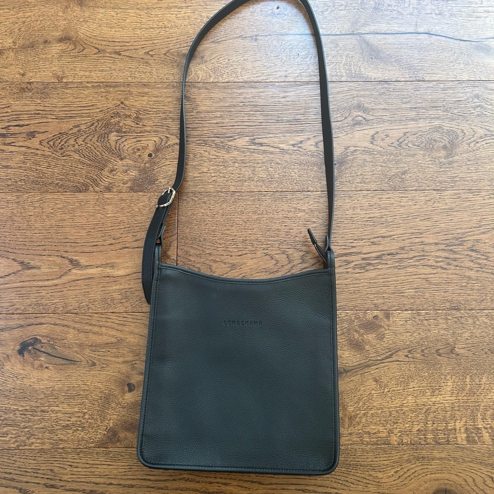 Longchamp Le Foulonne Leather Crossbody Bag